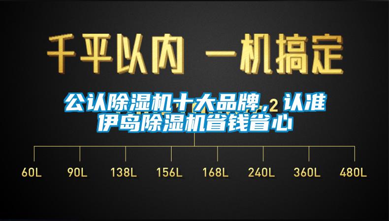 公認除濕機十大品牌，認準伊島除濕機省錢省心