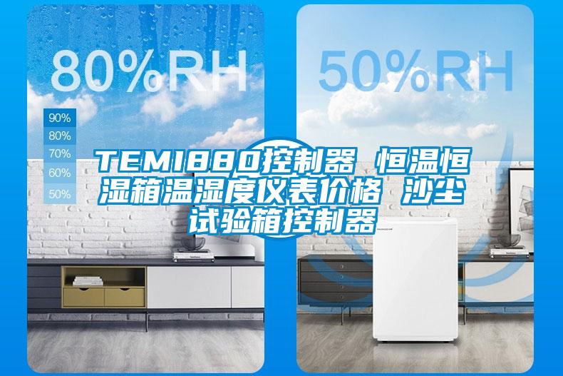 TEMI880控制器 恒溫恒濕箱溫濕度儀表價格 沙塵試驗箱控制器