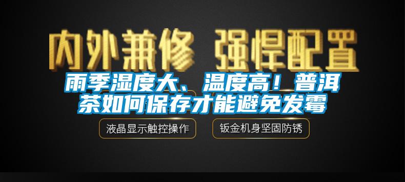 雨季濕度大、溫度高！普洱茶如何保存才能避免發(fā)霉