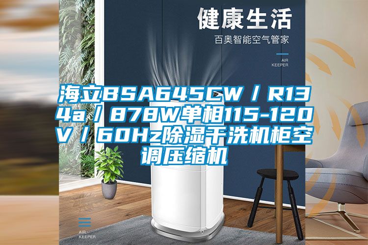 海立BSA645CW／R134a／878W單相115-120V／60Hz除濕干洗機柜空調(diào)壓縮機