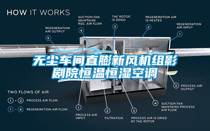 無(wú)塵車(chē)間直膨新風(fēng)機(jī)組影劇院恒溫恒濕空調(diào)