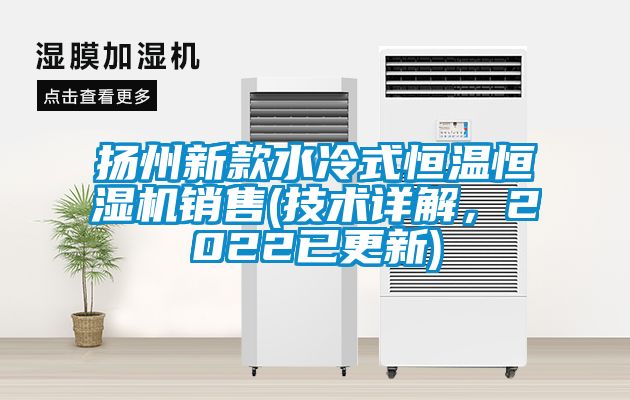 揚州新款水冷式恒溫恒濕機銷售(技術(shù)詳解，2022已更新)