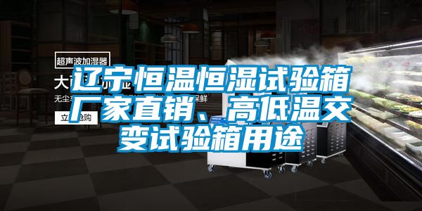 遼寧恒溫恒濕試驗箱廠家直銷、高低溫交變試驗箱用途