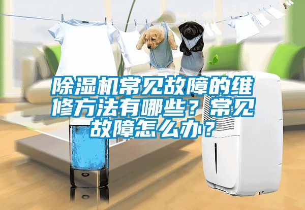 除濕機常見故障的維修方法有哪些？常見故障怎么辦？