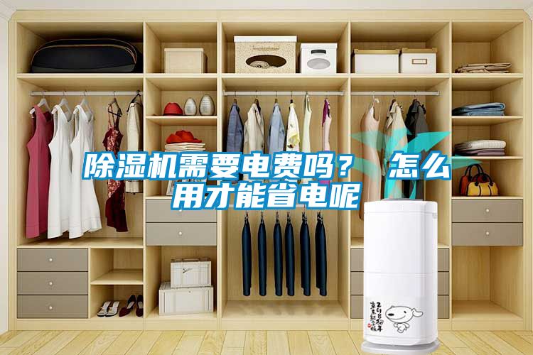 除濕機需要電費嗎？ 怎么用才能省電呢