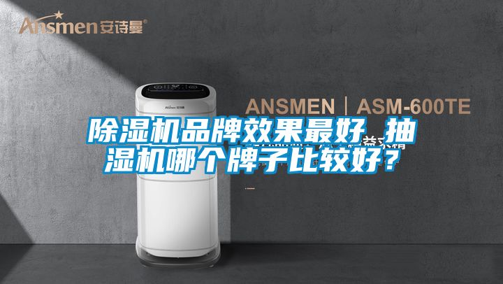 除濕機品牌效果最好 抽濕機哪個牌子比較好？